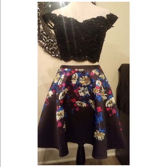 ELLIE WILDE EW21711S HOMECOMING COCKTAIL DRESS - Picture 3 of 4